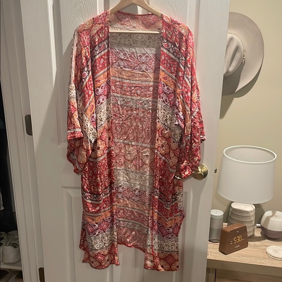 Colorful Patterned Kimono - Picture 1 of 3